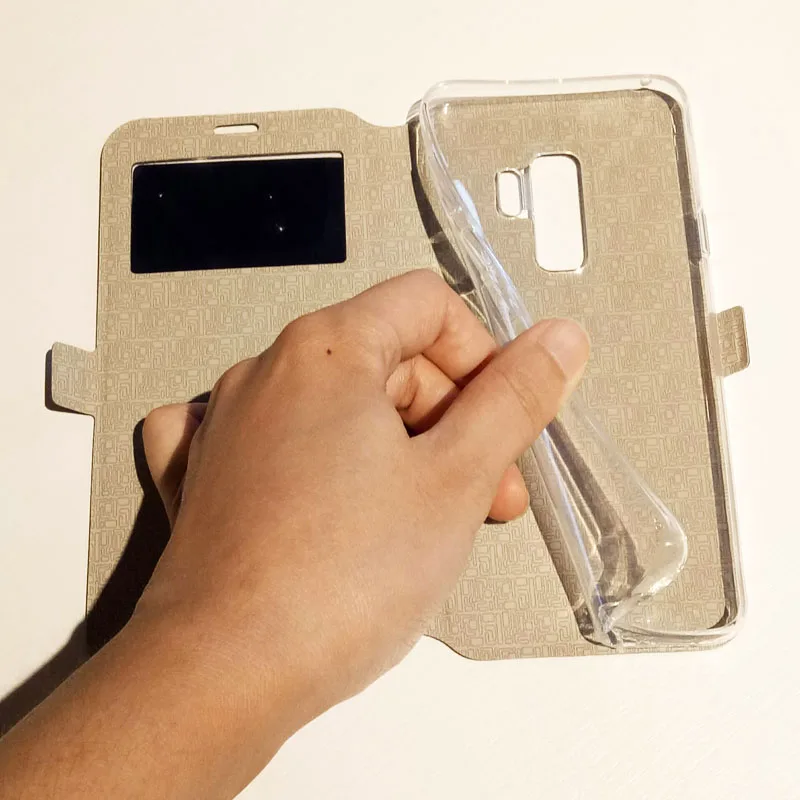 Бизнес Folio кожаный чехол Coque для OPPO R9 R9S плюс R11 R11S R15 Вид из окна откидная крышка