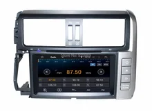 1024*600 Capacitive screen Android 5.1 HD 2 din 8″ Car DVD Player for Toyota PRADO With BT TV IPOD USB Built-in wifi GPS Radio