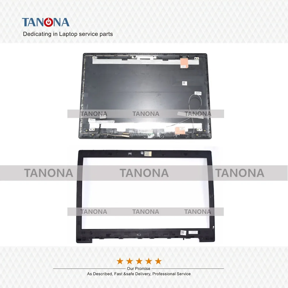 Для lenovo Ideapad 320-15 320-15ISK 15IKB ЖК-задняя крышка AP13R000120 W/антенна черный и ЖК-дисплей спереди AP13R000200