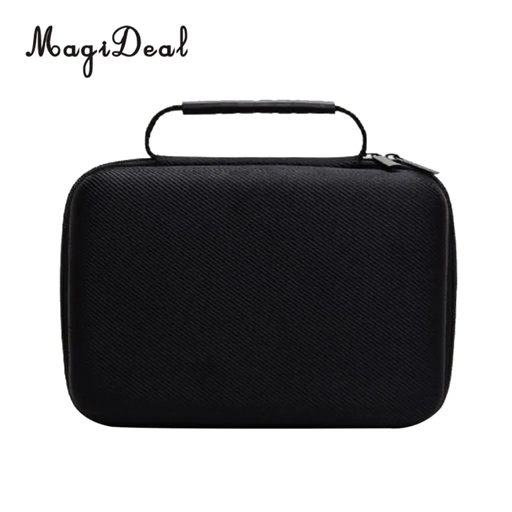 Electronics Travel Organizer Storage Bag for Accessories Cable Cord EVA Black Large 