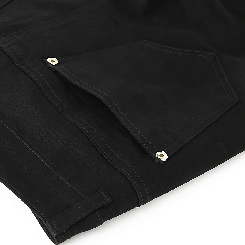 2017 New Stretch Skinny Men Solid Color Jeans Fashion Casual Black and White Pencil Jeans stretch jeans