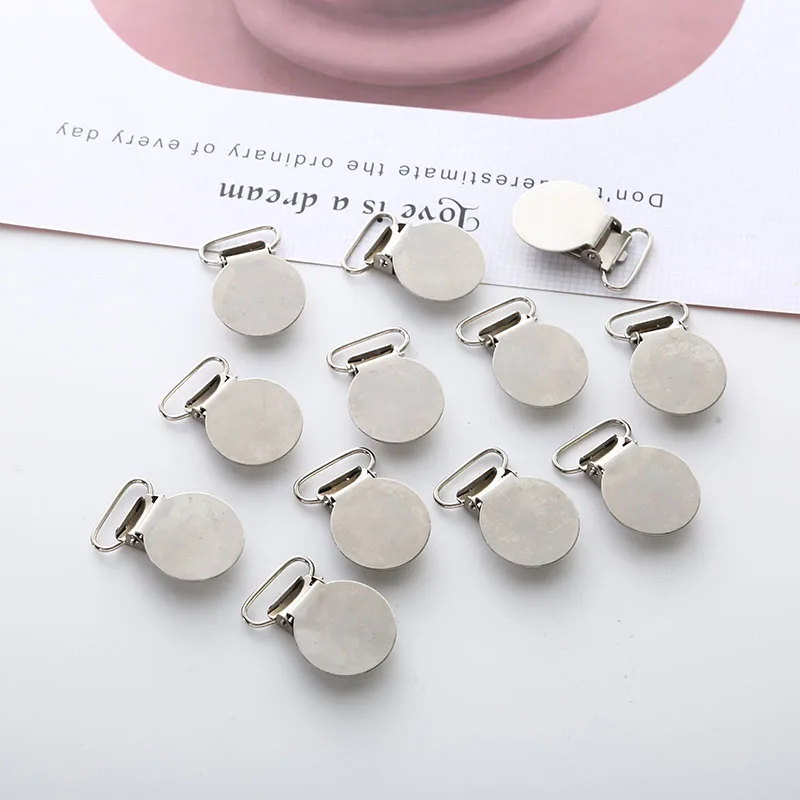 

Metal Baby Duckbill Buckle 5 Piece/Lot Nipple Pacifier Chain DIY Jewelry Accessories Duckbill Clip Baby Feeding Supplies