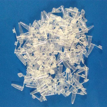 

1000pcs/lot 0.2ml Micro centrifuge tubes Plastic Test Tubes Centrifuge Tubes with snap cap 200ul Sharp bottom sample vials