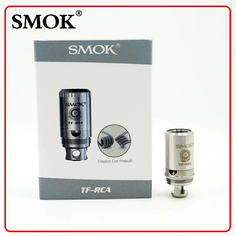

3PCS Original Smok TF-RCA core coil Tf RCA coils RBA Rebuildable Clapton Coil Head fit for tfv4 tank tfv4 mini atoimzer