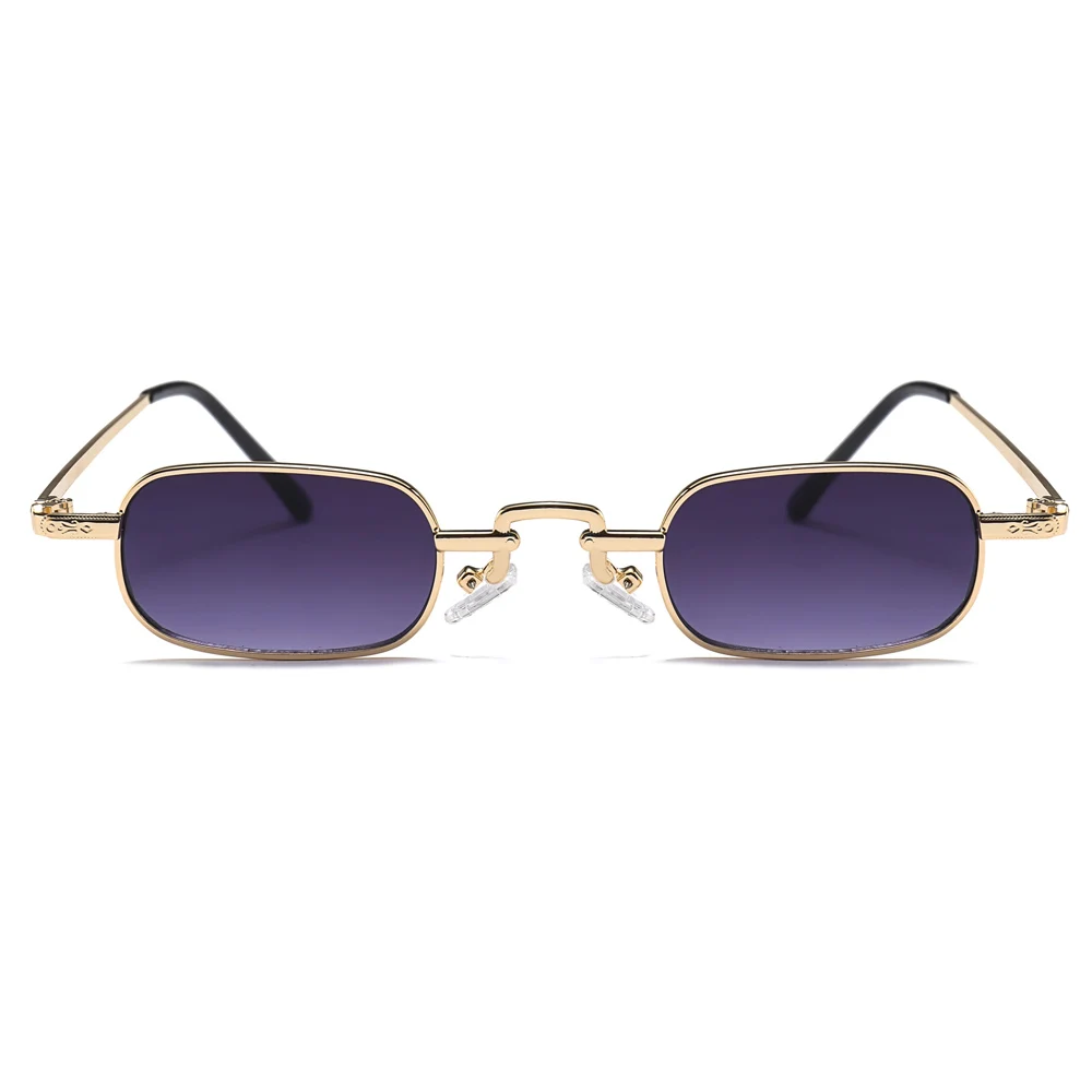 rectangle sunglasses metal frame
