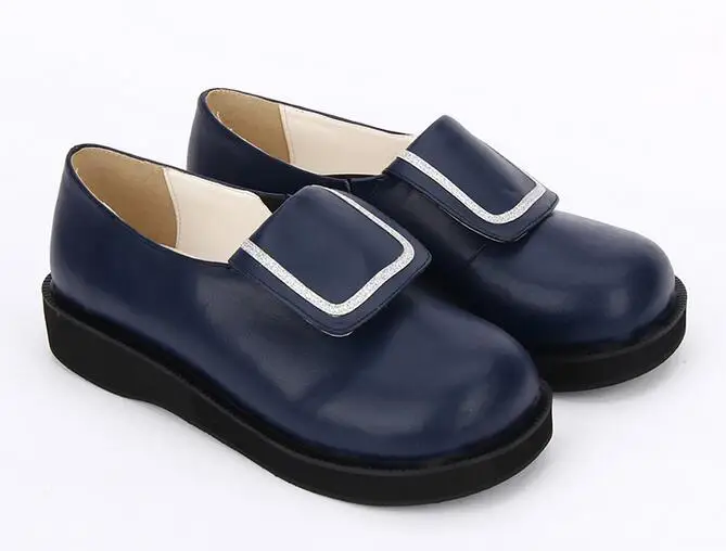 Talons 47 Navy Dame Angélique Empreinte Princesse Robe 33 Blue Femmes Femme Bas Chaussures Cm Cosplay Partie Mori Pompes Lolita Marine Bleu Fille 3 fcFzq