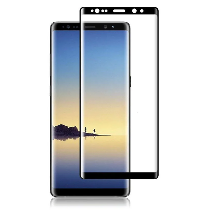 3D изогнутый HD полное покрытие закаленное стекло ЖК-экран протектор для Galaxy Note 9/Note 8/S9/S9+/S8/S8+ тонкая защитная пленка