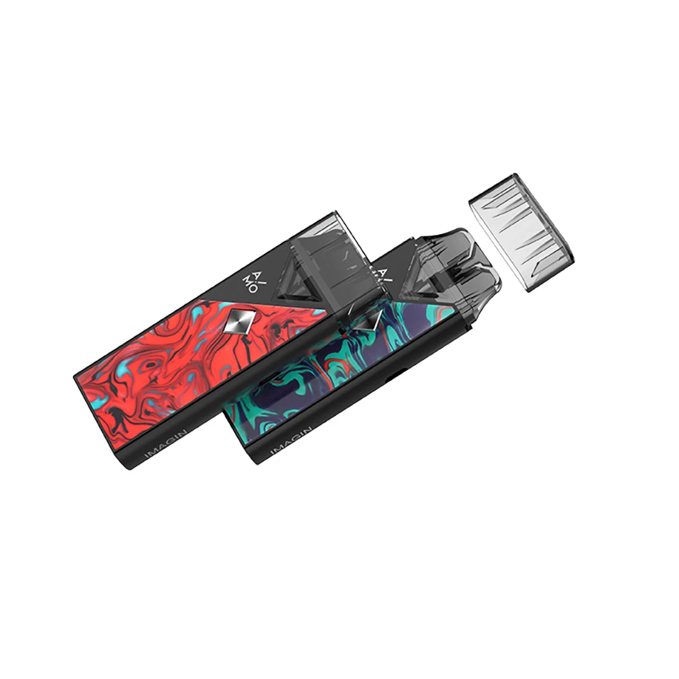 Оригинальный набор электронной сигареты OVNS Aimovape Imagin Pod светодиодный комплект с