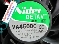 Шасси-вентилятор Nidec для DELL PE6850 вентиляторы сервера V34809-35DEL H6300 J6165