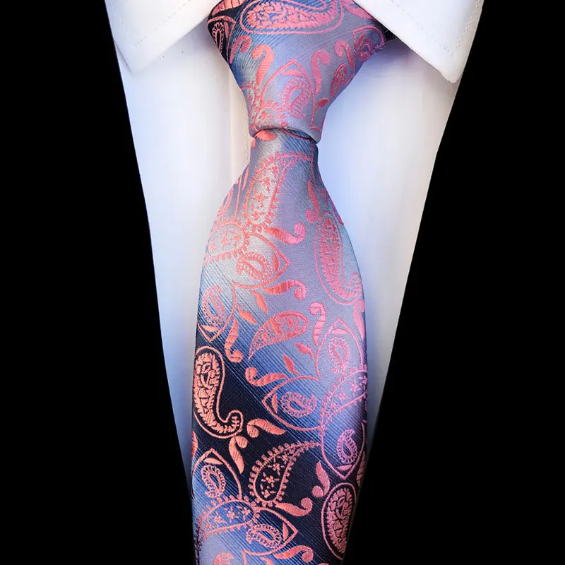 На каблуке высотой 8 см и Для мужчин классический галстук шелковый галстук из жаккардовой ткани в полоску с цветочным рисунком и с Cravatta Галстуки Шея галстук-бабочка мужской деловой, для жениха аксессуары для галстуков - Цвет: KT-206
