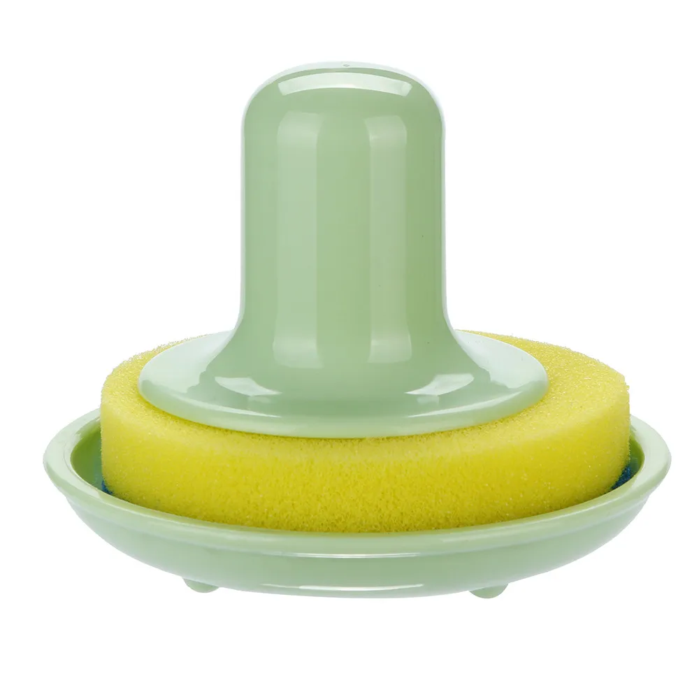 Bowl Dish Cleaning Brush Washing Kitchen Magic Sponge Rub Pot PanFocal