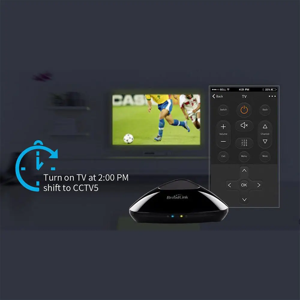 Broadlink RMPro + wi fi ик рч контроль для Alexa Google Home IFTTT Smart 315/433 мгц дистанционное