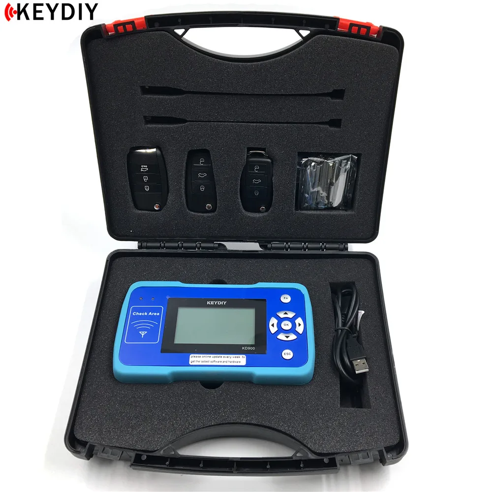 

KEYDIY Newest KD900 Remote Maker the Best Tool for Remote Control World Update Online Auto Key Programmer