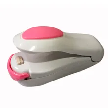 Хорошая вакуумная пищевая упаковочная Мини Портативная термоупаковочная машина, упаковочная машина для мешков, машина для уплотнения полиэтиленовых труб, набор пластиковых пакетов, инструмент