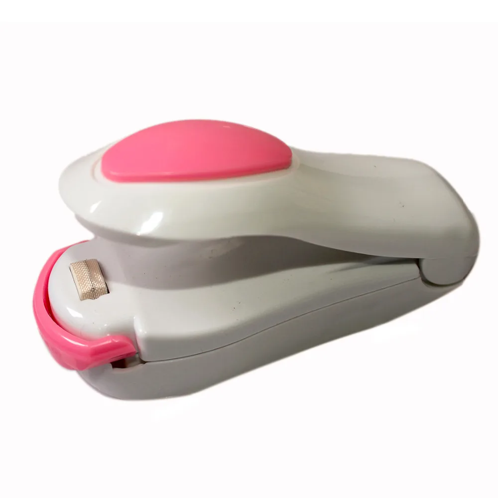 

Good Vacuum Food Sealer Mini Portable Heat Sealing Machine Bag Sealer Seal Machine Poly Tubing Plastic Bag Kit Tool