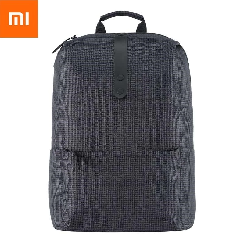 Original Xiaomi mochila Colegio Casual hombros bolso mujer ocio mochila escolar bolsa de lona 15,6 pulgadas portátil|Bolsas| - AliExpress