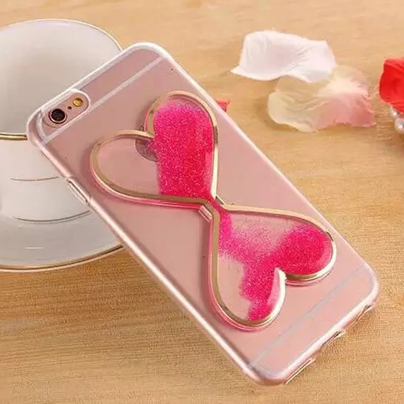 Чехол-накладка с надписью Love Hourglass для iPhone 7 6 6S 5 | Мобильные телефоны и аксессуары