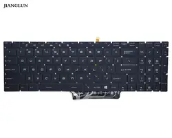 JIANGLUN Замена ноутбука США клавиатура для MSI MS-16J9 с подсветкой