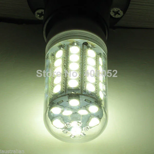 10 шт./лот e27 led g9 9 Вт Светодиодная лампа теплый белый/белый 59 светодиодов 5050SMD