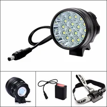 28000LM 16* Cree XM-L T6 3 Режимы для велосипеда велосипедные фары для фар, фонарей, проблесковых маяков 16T6 с 6x18650 Батарея пакет Зарядное устройство