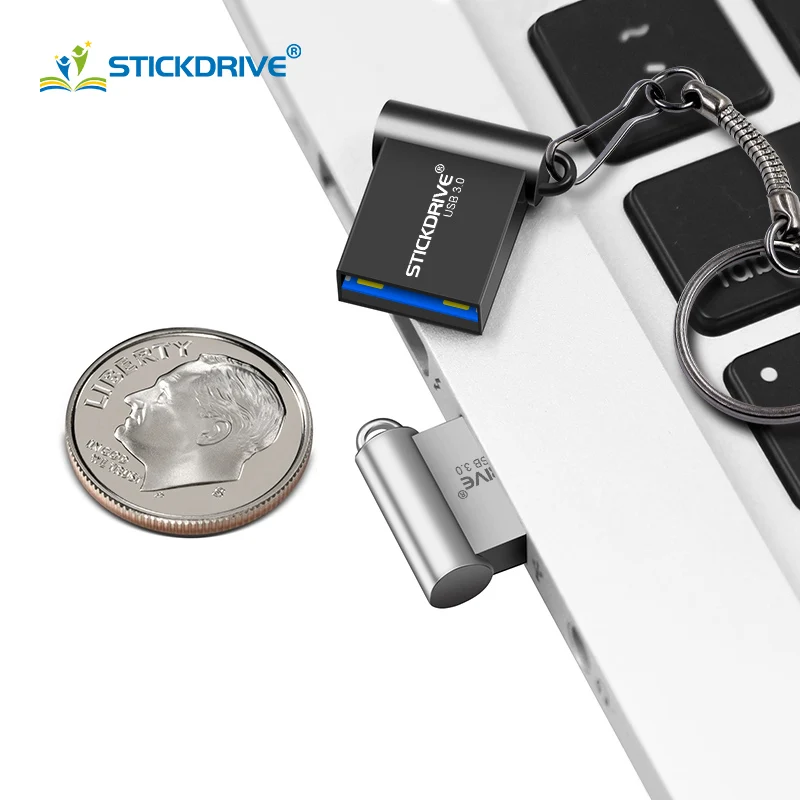 Подарочный Брелок usb 3,0 Флешка 16 ГБ 32 ГБ memoria usb флешка 64 Гб 128 ГБ Флешка 3,0 usb флешка Мини U диск Бесплатная доставка