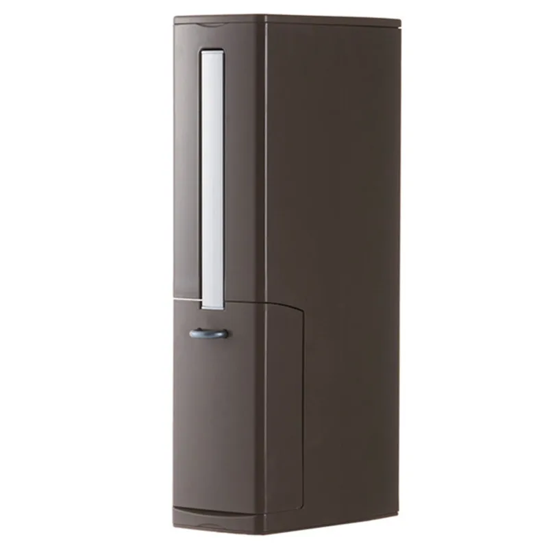 Multifunction Bathroom Cabinets Plastic Trash Can Set With Toilet