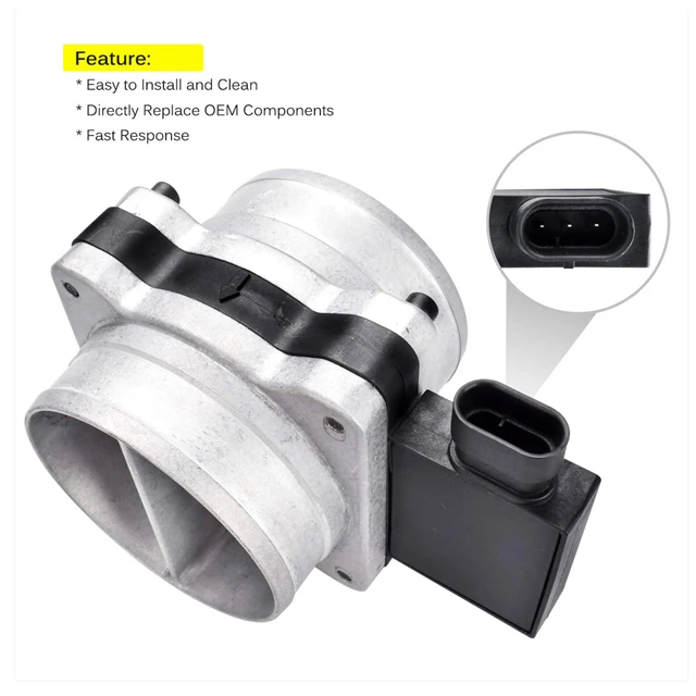 

New 25180303 25008302 Mass Air Flow Sensor For Isuzu Hombre VehiCROSS Trooper Rodeo Amigo Axiom 3.2L 3.5L 4.3L