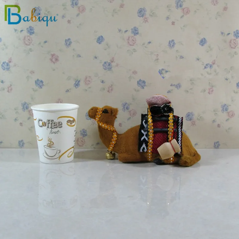 Babiqu 1 шт. Имитация животных игрушки плюшевые желтовато коричневый Кукольный дом