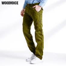 Брендовые мужские повседневные брюки карго с несколькими карманами, винтажные военные брюки, армейский зеленый комбинезон, мужские тактические штаны из хлопка 3370