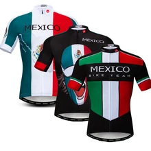 Мексиканская велосипедная команда гоночная Мужская велосипедная майка Летний велосипедный костюм, трико Ropa Ciclismo Дышащая MTB велосипедная рубашка
