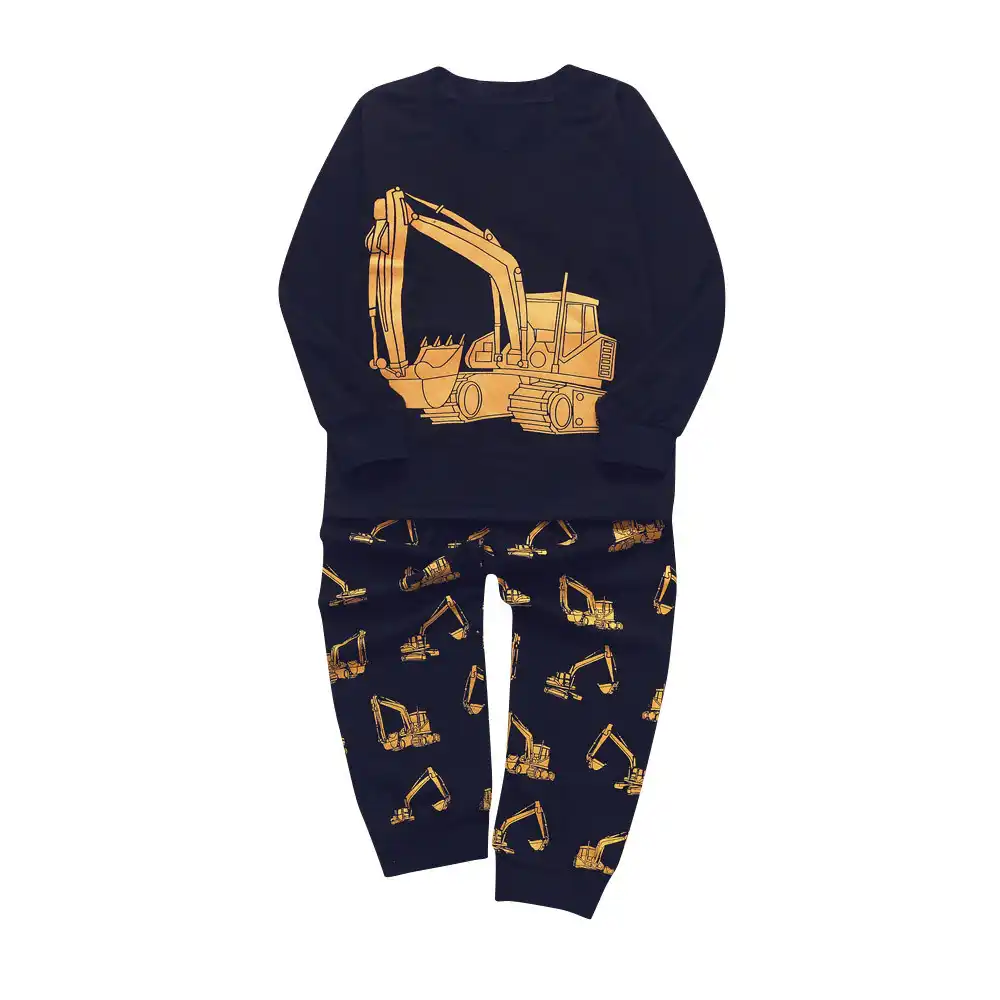 baby boy tractor outfit