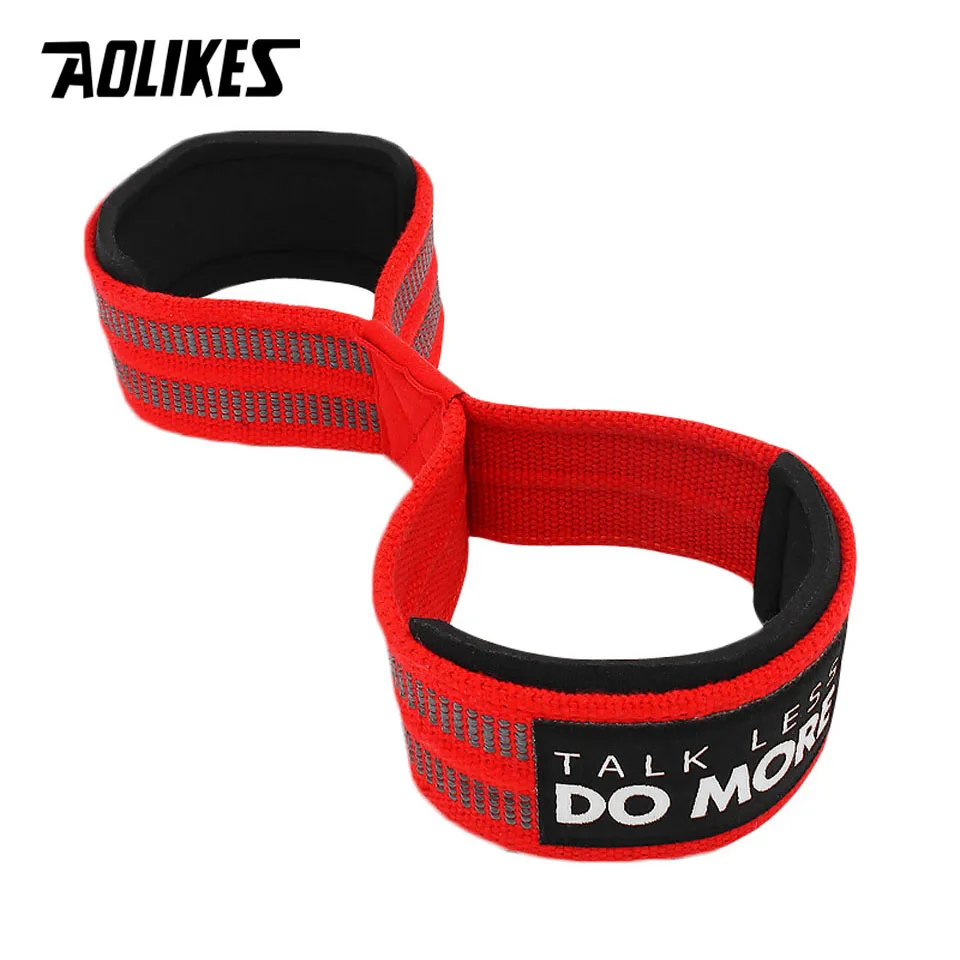 

AOLIKES 2PCS Quality Cotton Wristband Gym Safety Powerlifting Wrist Band Elastic Comfortable Wrist Brace Support for Crossfit