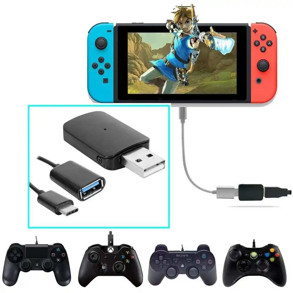 Coov N100 For PS3/PS4/Xbox One/Xbox 360 USB Controller Converter Adapter To  Nintendo Switch NS Wired GamePad Joystick Converter|Replacement Parts &  Accessories| - AliExpress