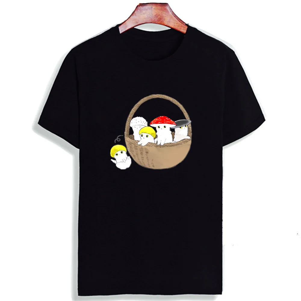 

New 100% Ulzzang Harajuku Cotton T-shirt Cute Pig Dog Cat Cartoon Nursery Print Short Sleeve Tops & Tees Fashion Casual T Shirt