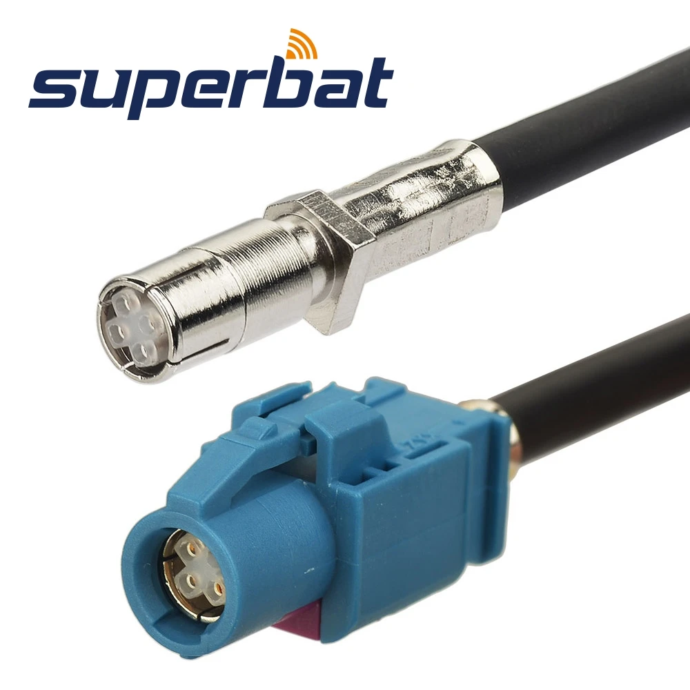 Superbat HSD LVDS Dacar 535 Кабельный разъем Z код прямой Женский Джек до Z(вода синий/5021) код прямой мужской Pulg 120 см