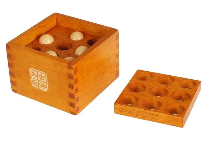 Вызов 3D IQ деревянный пазл для Тренировки Мозга традиционная деревянная игра для взрослых детей