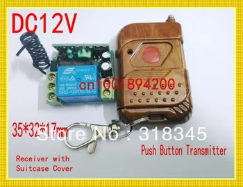 

door control system12V 1CH wireless remote control switch system transmitter &receiver Minisize Non-Latched 315/433MHZ 30Set/Lot