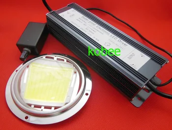 

200W High Power LED with 200W Dimmable Driver with Lens Reflector Fixed Mount 10lots
