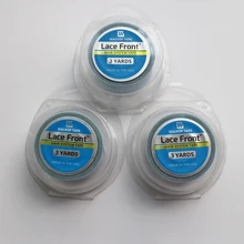 1 шт. необычайно Водонепроницаемая супер клейкая лента Двухсторонняя клейкая лента для кожи уток волос 3 ярдов 1,9 см Ширина