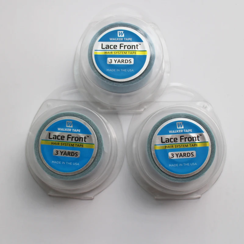 

free shippig 1PC Extraordinarily Waterproof super tape Double-Sided Adhesive for Skin Weft Hair 3 yards 1.9cm width