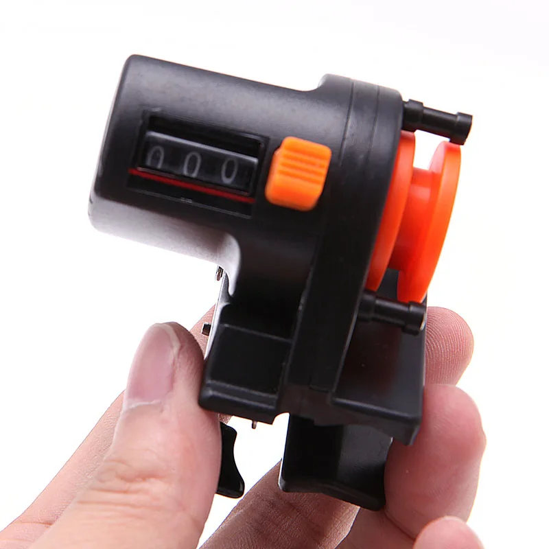 

1pc 0-999M Portable Fishing Finder Line Length Depth Gauge Counter Tackle Tool