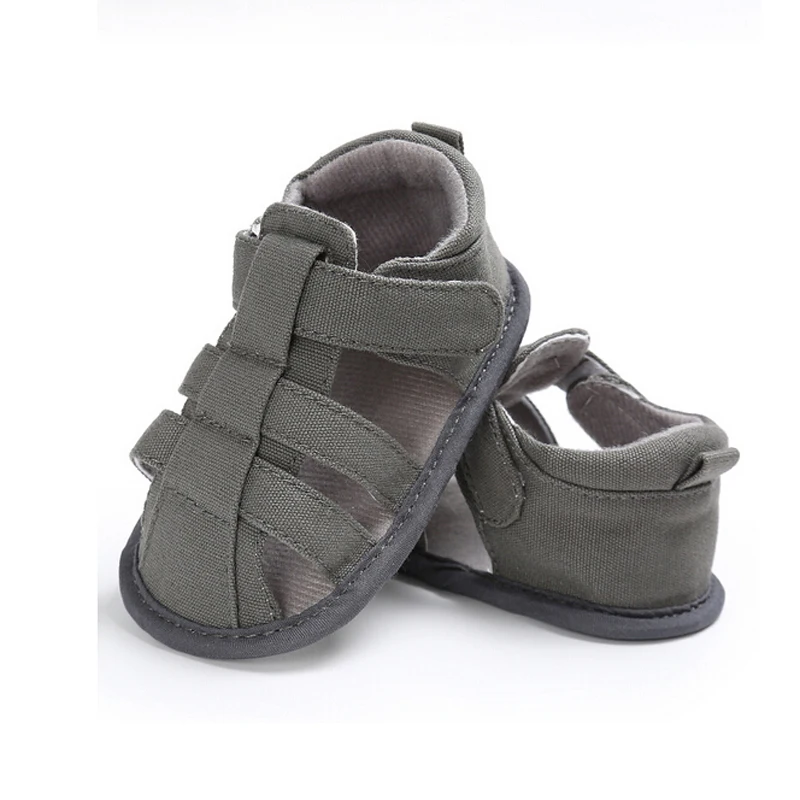 Мода Infantil для маленьких мальчиков холст анти-тапки Prewalker сандалии для маленьких мальчиков летние сандалии кроссовки новорожденных Сабо Мокасины