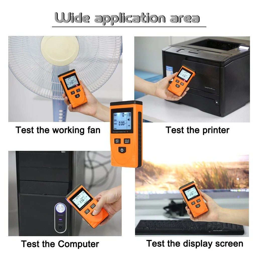 

GM3120 Electromagnetic Radiation Tester 2 Syncretic Digital LCD Radiation Detector Meter Dosimeter Measurement Counter