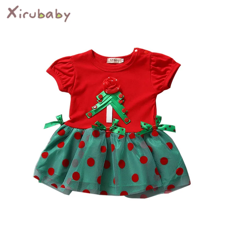 Baby Girl Dress 2018 Summer Newborn Baby Girls Clothes Flower Dress Baby Clothing Party Dress