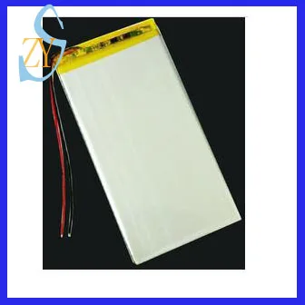

ZhiYuSun 3.7V 3500mAh Lithium polymer Battery 3570120 with Protection Board compatible 70mm*120mm Free Shipping