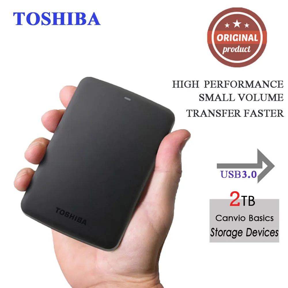 RU сток Toshiba 1 ТБ HDD Canvio Basics USB 3,0 2,5 дюйма 8 Мб портативный внешний жесткий диск мобильный HDD HDTB310YK3AA для ноутбука