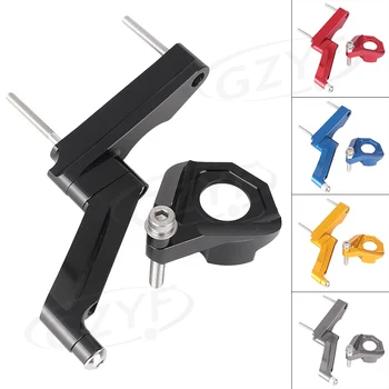 

CNC Motorbike Steering Damper Stabilizer Bracket Mounting Holder Set For Suzuki GSXR 600 750 2001 2002 2003 2004 2005 K4