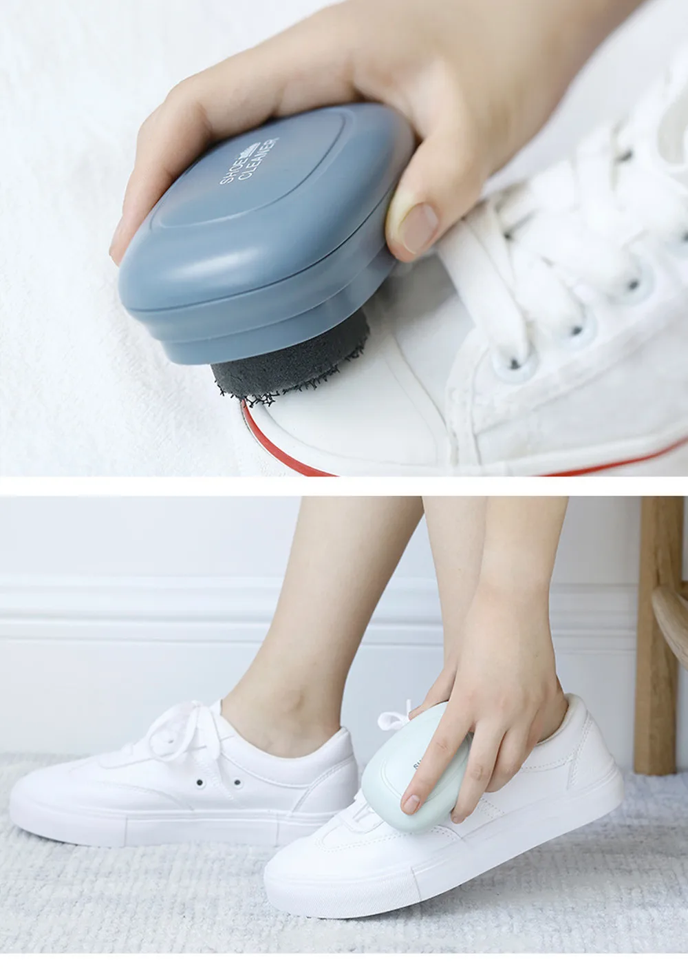 Plastic Brush Shoes Cleaning Washing Brush Tool 10.4in Shoe Brushes