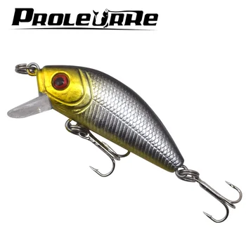 

Proleurre 50mm 3.7g Topwater Minnow Japan Mini Fishing Lure Artificial Hard bait Crankbaits Carp Fishing Wobblers