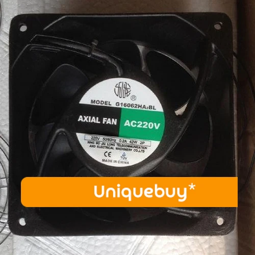 

Two Ball Bearing G16062HA2BL Axial flow fan for AXIAL FAN AC220V 0.24A 42W